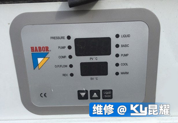 habor哈伯油冷却机维修故障代码是什么意