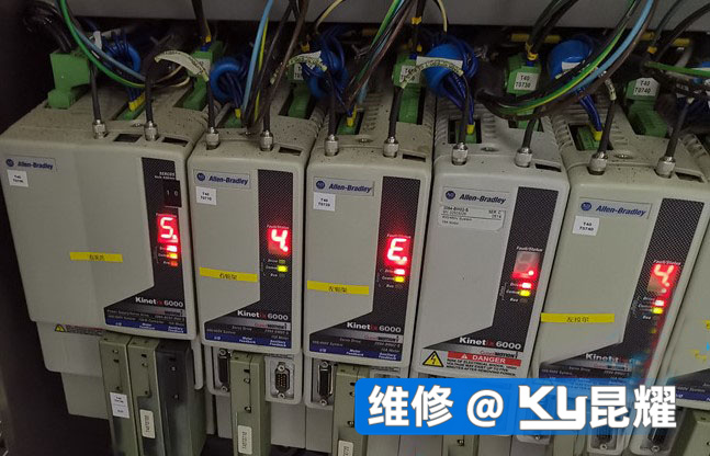 AB伺服驱动器运行时显示E09是什么故