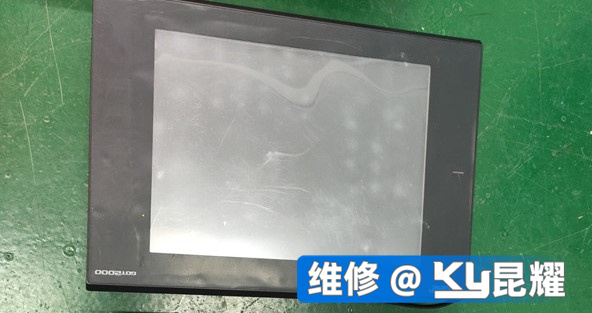 三菱触摸屏维修触摸无反应白屏故障