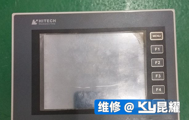 海泰克触摸屏维修不显示花屏蓝屏故障