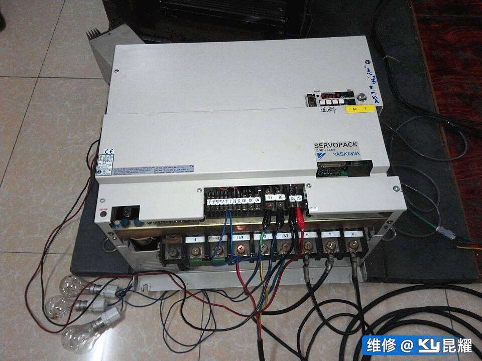 Yaskawa伺服驱动器维修过压 缺相 接地