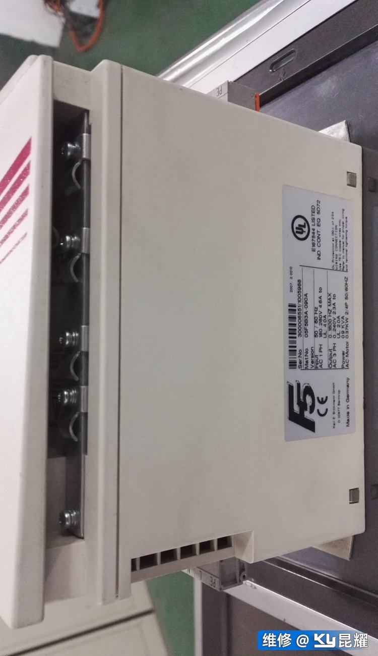 科比变频器运行有噪音维修
